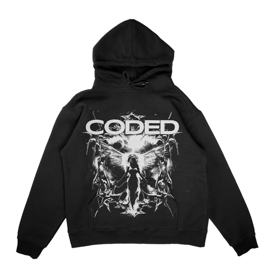 Coded Hoodie (Black)