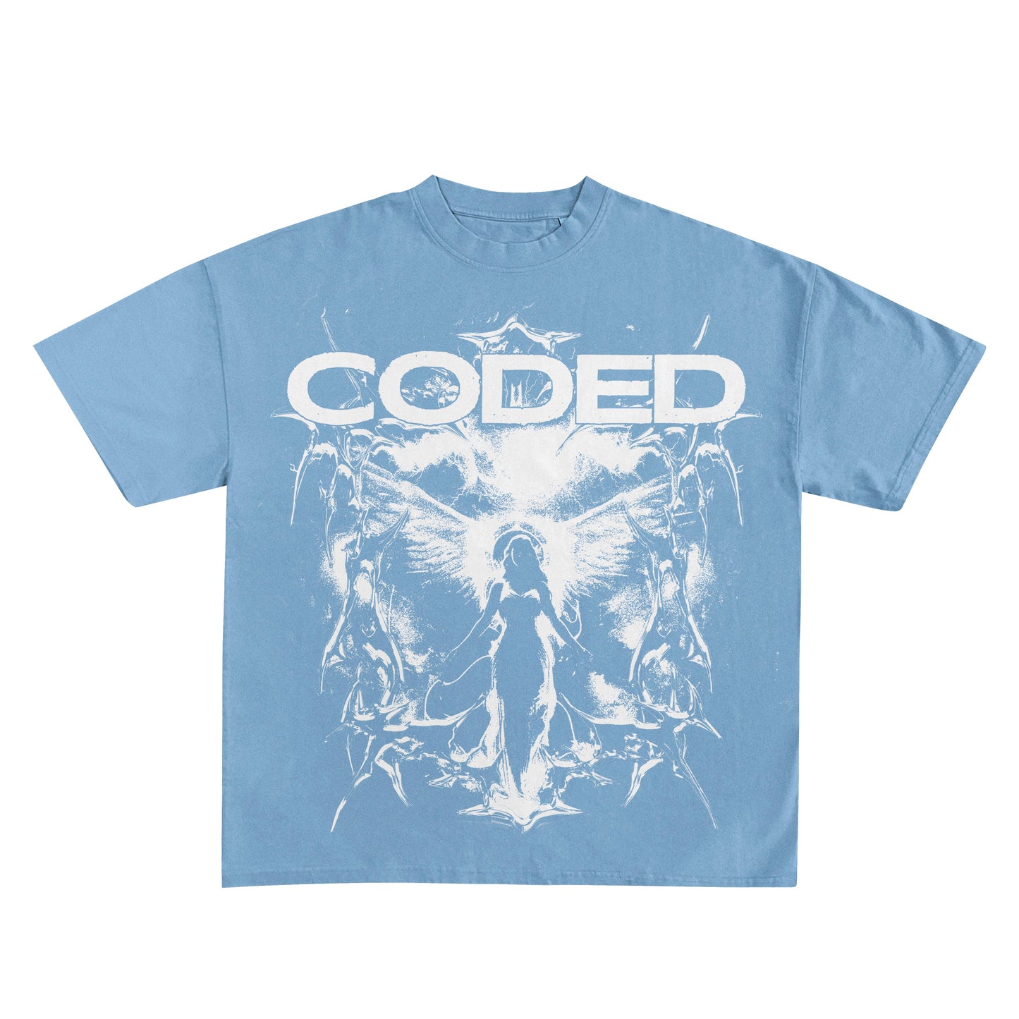 Coded Shirt (Sky Blue)